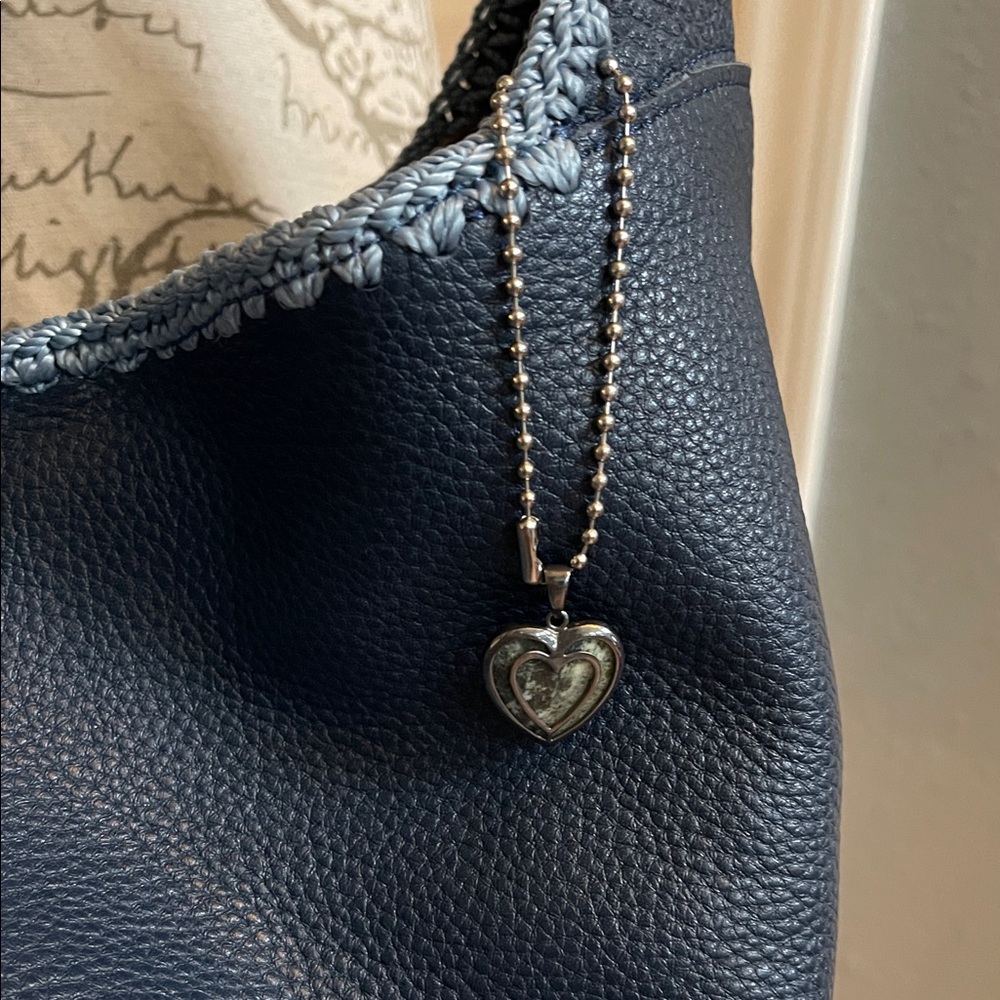 The Sak Navy & Multicolor Woven Hobo Shoulder Bag - Picture 2 of 7